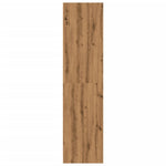 Garderobe Artisan Eik 80X50X200 Cm Konstruert Tre