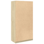 Garderobe Sonoma Eik 100X50X200 Cm Sponplate