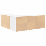Hjørneskap Hvit 200X40X45 Cm Konstruert Tre