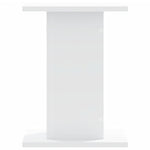 Plantestativ 2 Stk Hvit 30X30X40 Cm Konstruert Tre