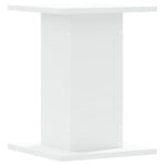 Plantestativ 2 Stk Hvit 30X30X40 Cm Konstruert Tre