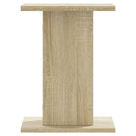 Plantestativer 2 Stk Sonoma Eik 30X30X40 Cm Konstruert Tre