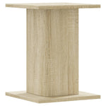 Plantestativer 2 Stk Sonoma Eik 30X30X40 Cm Konstruert Tre