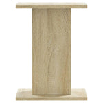 Plantestativer 2 Stk Sonoma Eik 30X30X40 Cm Konstruert Tre