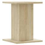 Plantestativer 2 Stk Sonoma Eik 30X30X40 Cm Konstruert Tre