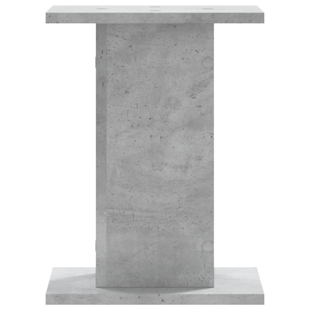 Plantestativer 2 Stk Betonggrå 30X30X40 Cm Konstruert Tre