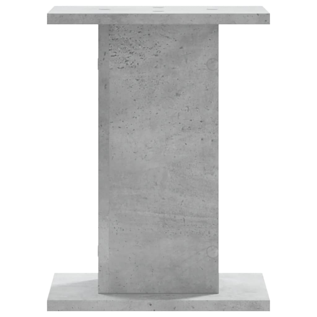 Plantestativer 2 Stk Betonggrå 30X30X40 Cm Konstruert Tre