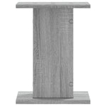 Plantestativer 2 Stk Grå Sonoma 30X30X40 Cm Konstruert Tre