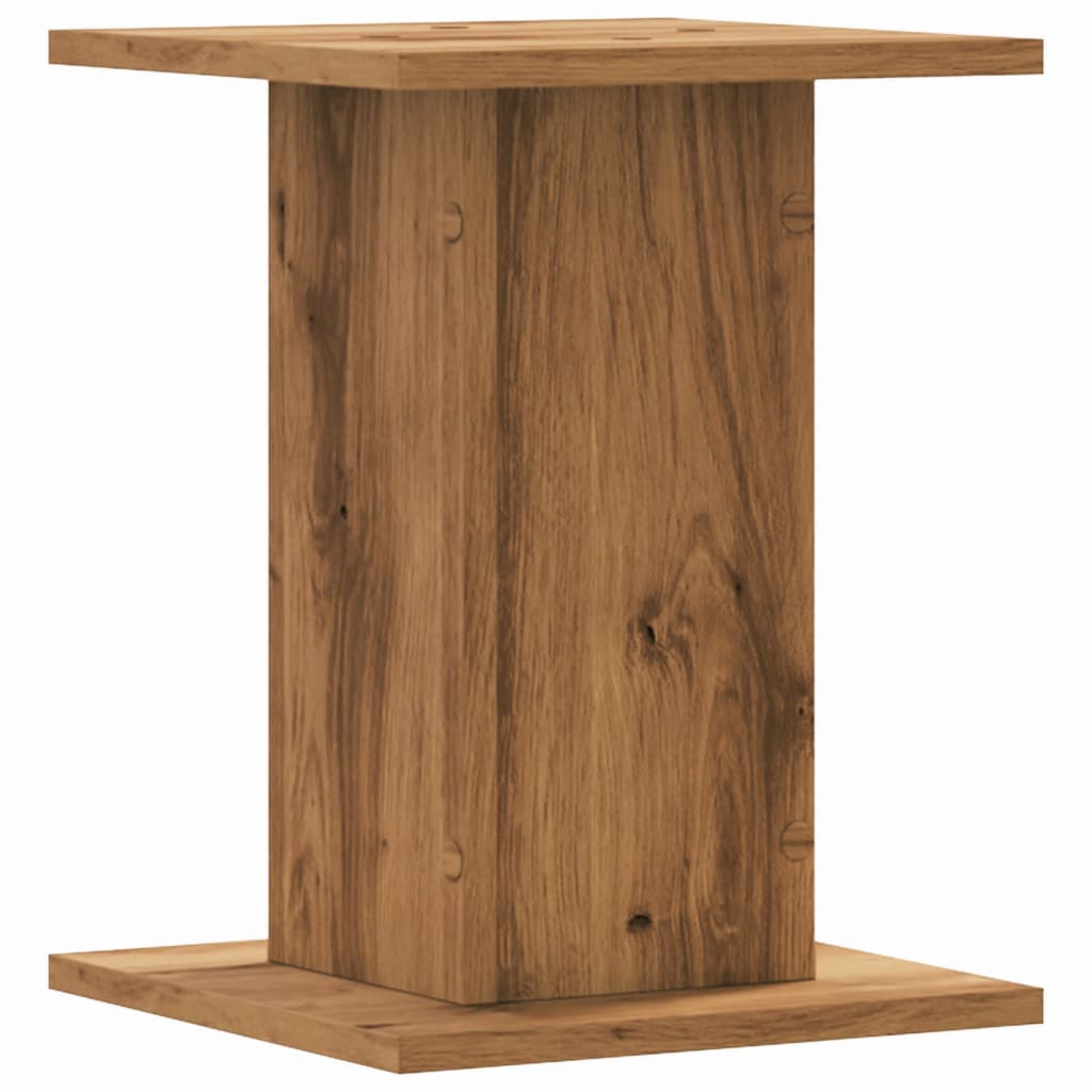 Plantestativer 2 Stk Artisan Eik 30X30X40 Cm Konstruert Tre