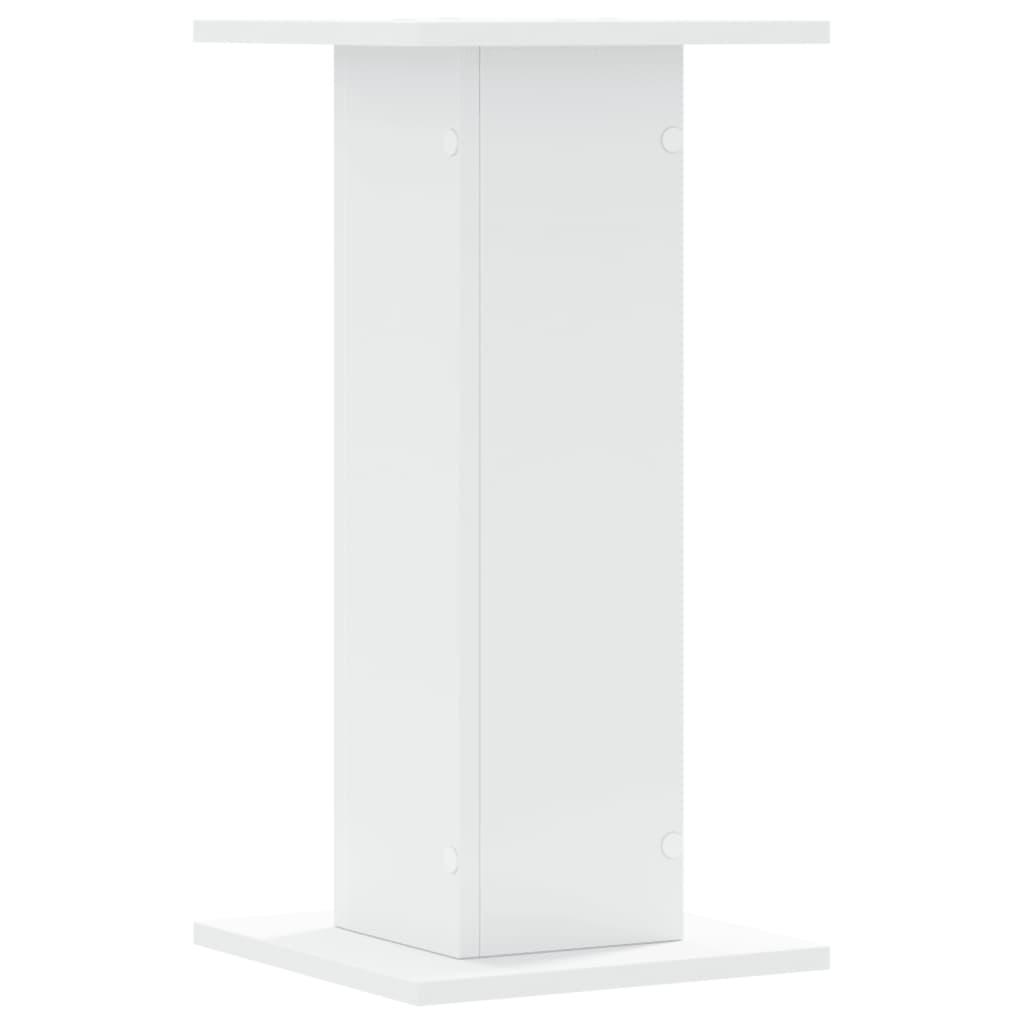 Plantestativer 2 Stk Hvit 30X30X60 Cm Konstruert Tre