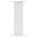 Plantestativer 2 Stk Hvit 30X30X60 Cm Konstruert Tre