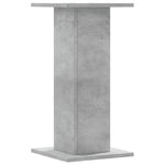 Plantestativer 2 Stk Betonggrå 30X30X60 Cm Konstruert Tre