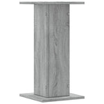 Plantestativer 2 Stk Grå Sonoma 30X30X60 Cm Konstruert Tre