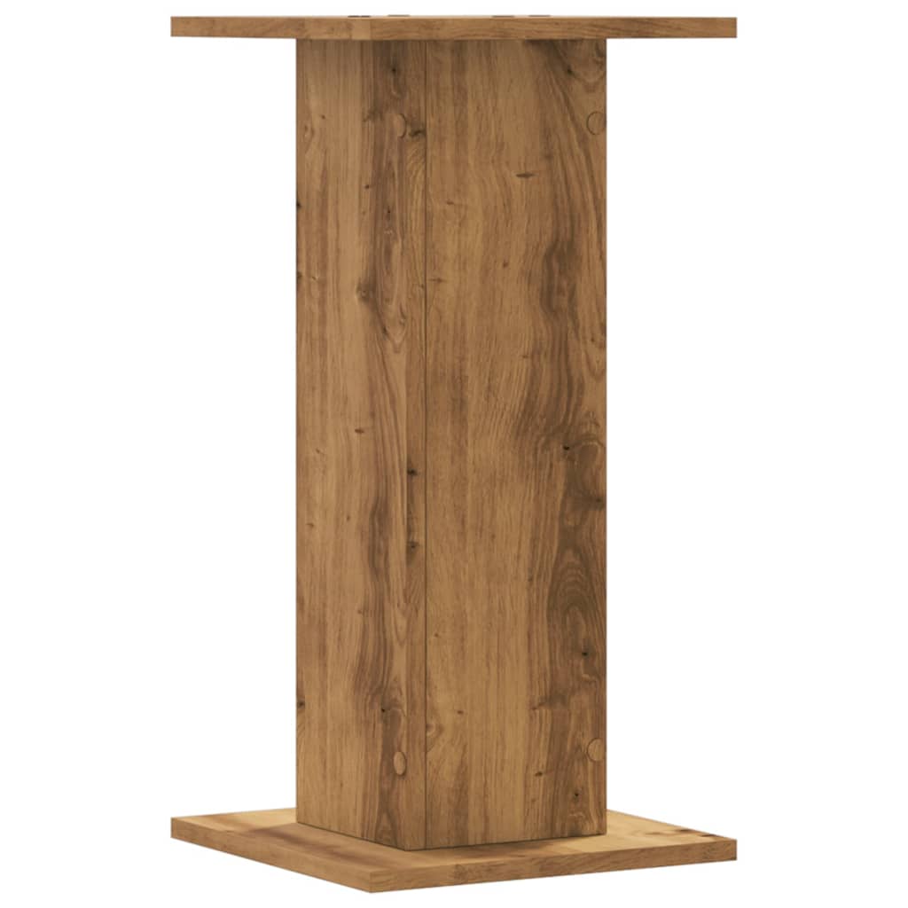 Plantestativer 2 Stk Artisan Eik 30X30X60 Cm Konstruert Tre