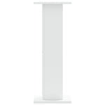 Plantestativer 2 Stk Hvit 30X30X80 Cm Konstruert Tre