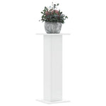 Plantestativer 2 Stk Hvit 30X30X80 Cm Konstruert Tre