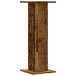 Plantestativer 2 Stk Gammelt Tre 30X30X80 Cm Konstruert Tre