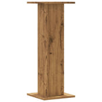 Plantestativer 2 Stk Artisan Eik 30X30X80 Cm Konstruert Tre