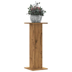 Plantestativer 2 Stk Artisan Eik 30X30X80 Cm Konstruert Tre