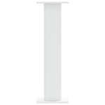 Plantestativer 2 Stk Hvit 30X30X95 Cm Konstruert Tre