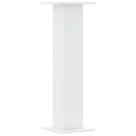 Plantestativer 2 Stk Hvit 30X30X95 Cm Konstruert Tre
