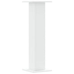 Plantestativer 2 Stk Hvit 30X30X95 Cm Konstruert Tre