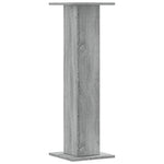 Plantestativer 2 Stk Grå Sonoma 30X30X95 Cm Konstruert Tre