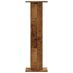 Plantestativer 2 Stk Gammelt Tre 30X30X95 Cm Konstruert Tre
