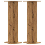 Plantestativer 2 Stk Artisan Eik 30X30X95 Cm Konstruert Tre