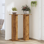 Plantestativer 2 Stk Artisan Eik 30X30X95 Cm Konstruert Tre