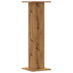 Plantestativer 2 Stk Artisan Eik 30X30X95 Cm Konstruert Tre