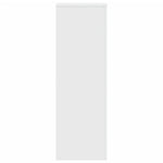 Plantestativer 2 Stk Hvit 33X33X100 Cm Konstruert Tre