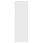 Plantestativer 2 Stk Hvit 33X33X100 Cm Konstruert Tre