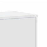 Plantestativer 2 Stk Hvit 33X33X100 Cm Konstruert Tre