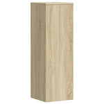 Plantestativer 2 Stk Sonoma Eik 33X33X100 Cm Konstruert Tre