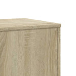 Plantestativer 2 Stk Sonoma Eik 33X33X100 Cm Konstruert Tre