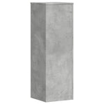 Plantestativer 2 Stk Betonggrå 33X33X100 Cm Konstruert Tre