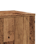 Plantestativer 2 Stk Gammelt Tre 33X33X100 Cm Konstruert Tre