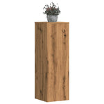 Plantestativer 2 Stk Artisan Eik 33X33X100 Cm Konstruert Tre