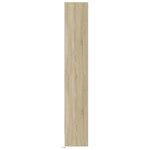 Garderobe Med Led Sonoma Eik 69X32,5X200 Cm Konstruert Tre