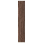 Garderobe Med Led Brun Eik 69X32,5X200 Cm Konstruert Tre
