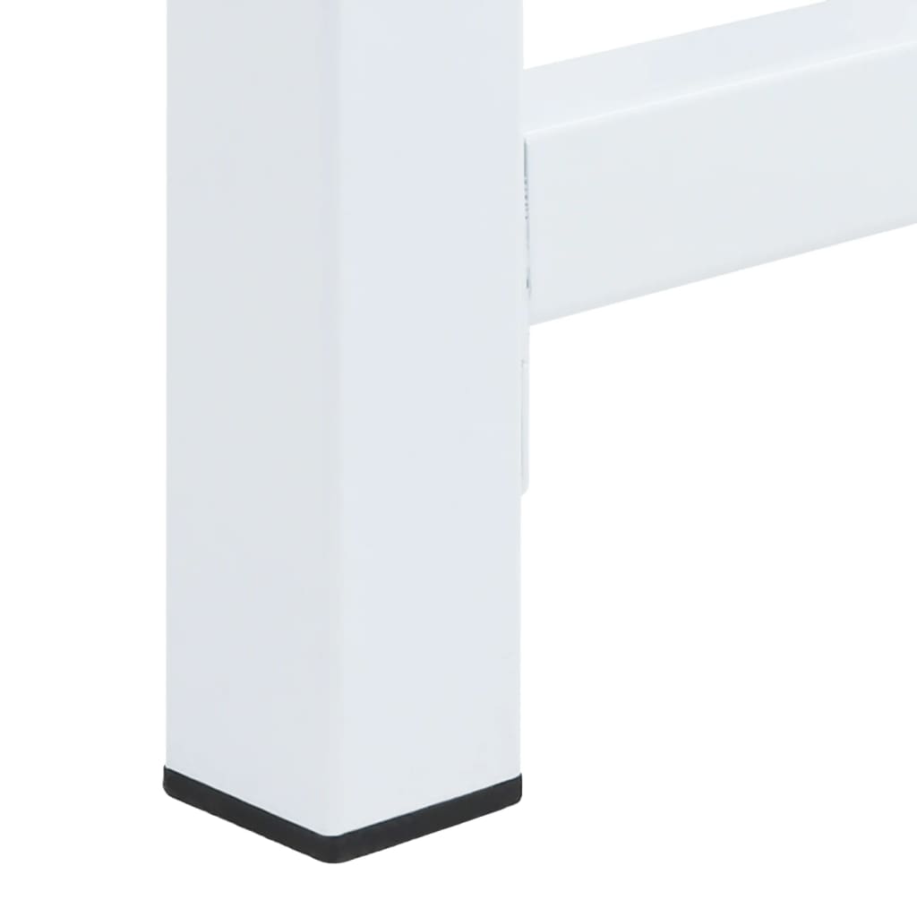 Dobbel Vaskemaskin Sokkel Med Uttrekkbare Hyller Hvit