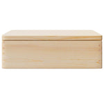 Trekasse Med Lokk 40X30X13 Cm Heltre Furu