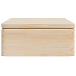 Trekasse Med Lokk 40X30X13 Cm Heltre Furu