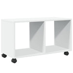 Rulleskap Hvit 72X33X42,5 Cm Konstruert Tre