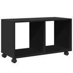 Rulleskap Svart 72X33X42,5 Cm Sponplate