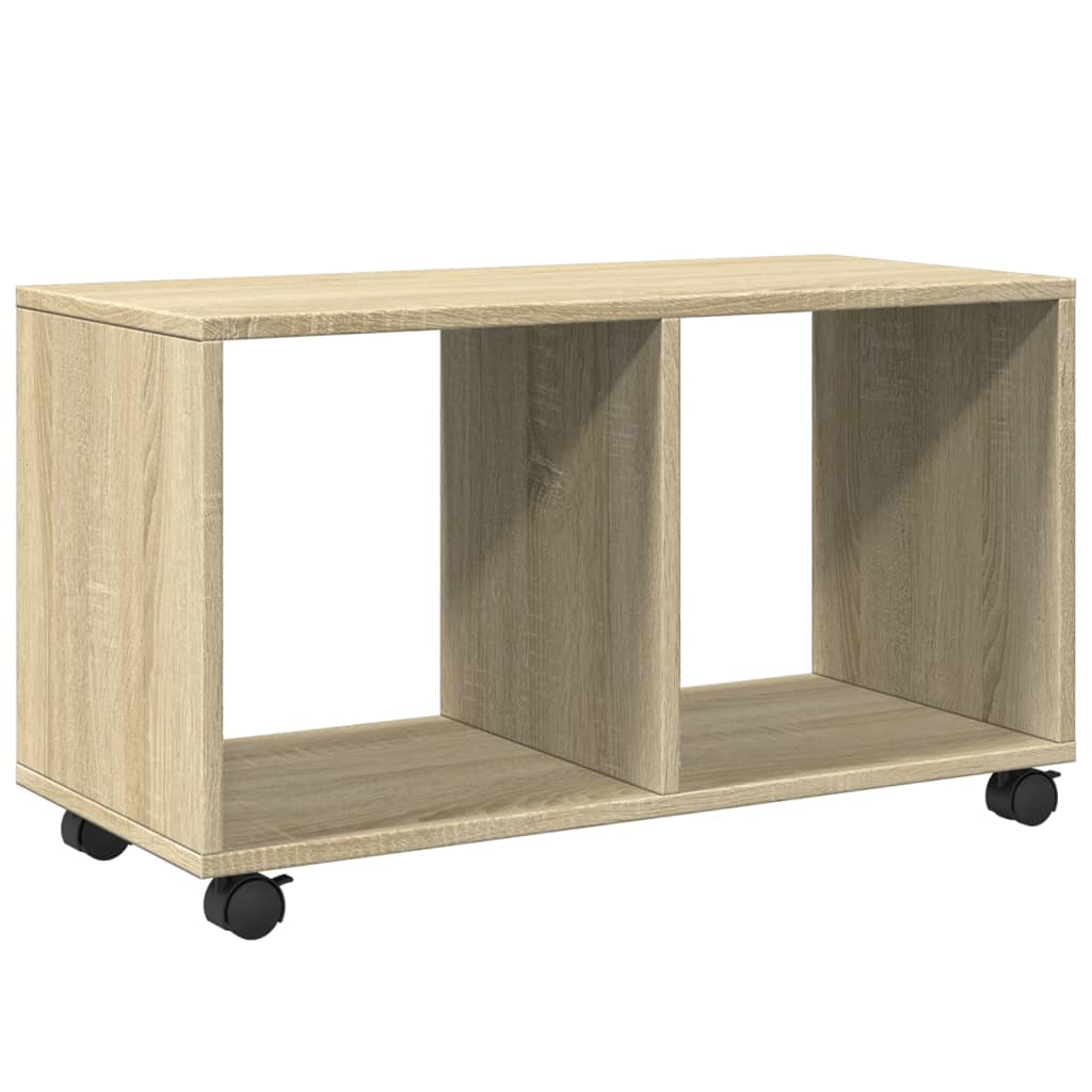 Rulleskap Sonoma Eik 72X33X42,5 Cm Sponplate