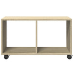 Rulleskap Sonoma Eik 72X33X42,5 Cm Sponplate