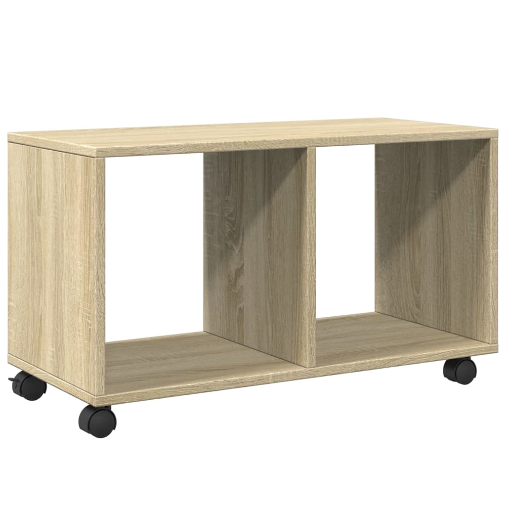 Rulleskap Sonoma Eik 72X33X42,5 Cm Sponplate