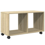 Rulleskap Sonoma Eik 72X33X42,5 Cm Sponplate